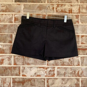 Express Editor Black Trouser Shorts